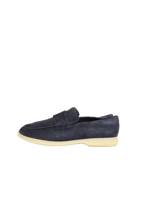 Vince Men\'s Big Sur Suede Slip On Loafers Sz 8.5 $330 VINCE BIG SUR SLIP-ON SOFT SUEDE LOAFER SHOES BLUE INK  main image 3